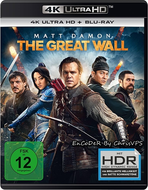 Wielki Mur / The Great Wall (2016) MULTI.HDR.DoVi.Hybrid.2160p.BDRemux.TrueHD.7.1.Atmos.AC3-ChrisVPS / LEKTOR i NAPISY