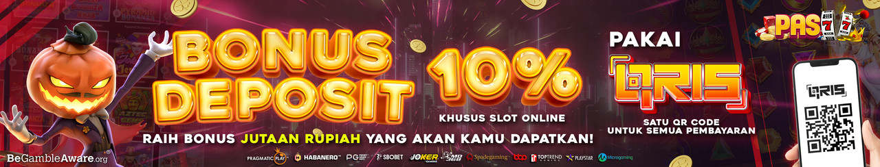 BONUS DEPOSIT PAS77 PAKAI QRIS