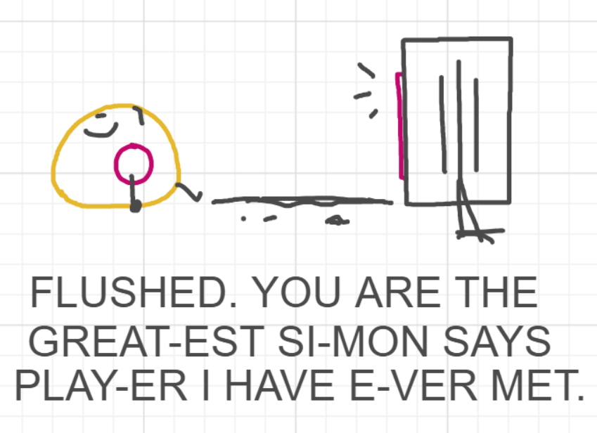 A panel from The Prime Number Few, episode eight of the Board Boards object show by Furretwalk/WalkingFurret.