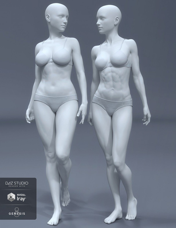 HD Body Shapes for Genesis 8 Female