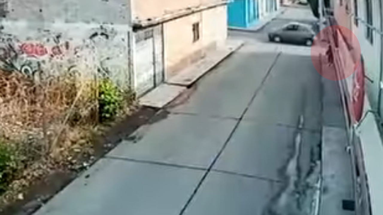 Captan el intento de secuestro de una mujer, todo quedó registrado en video