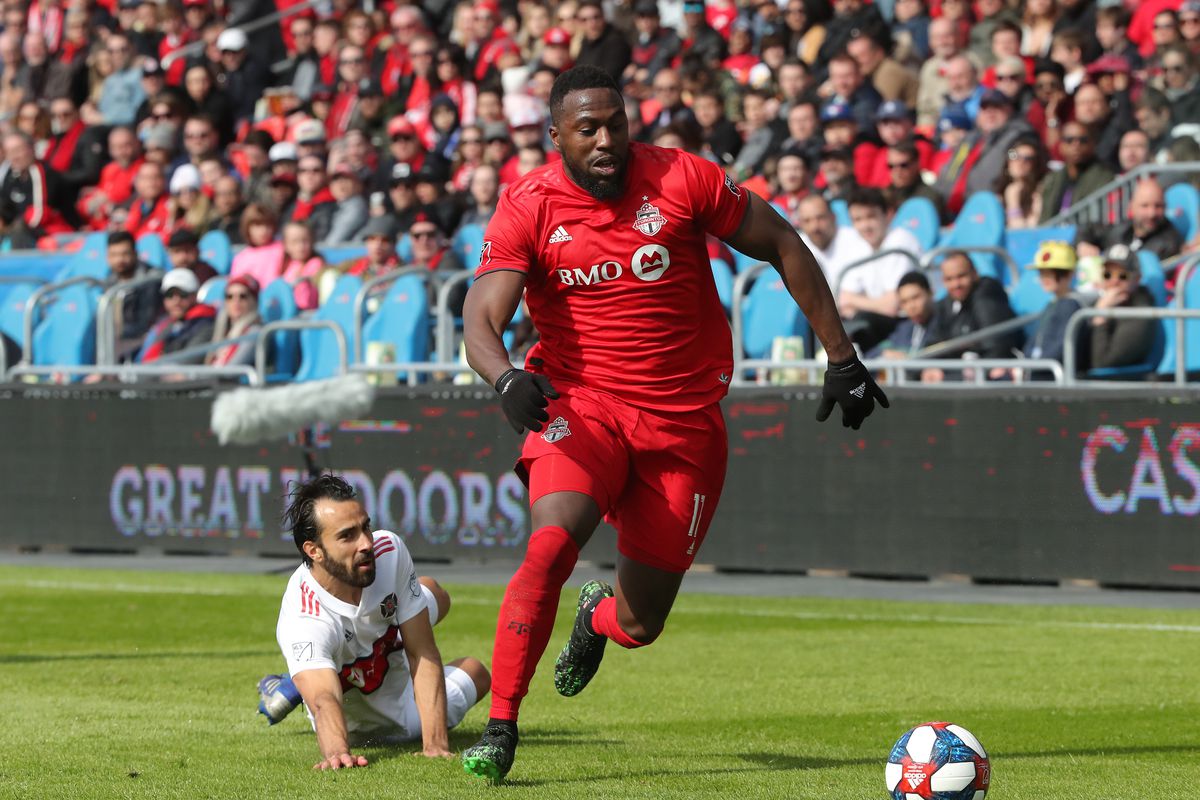 Jozy playing for Toronto FC