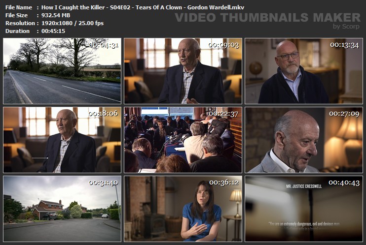 How I Caught the Killer - S04E02 - Tears Of A Clown - Gordon Wardell.mkv