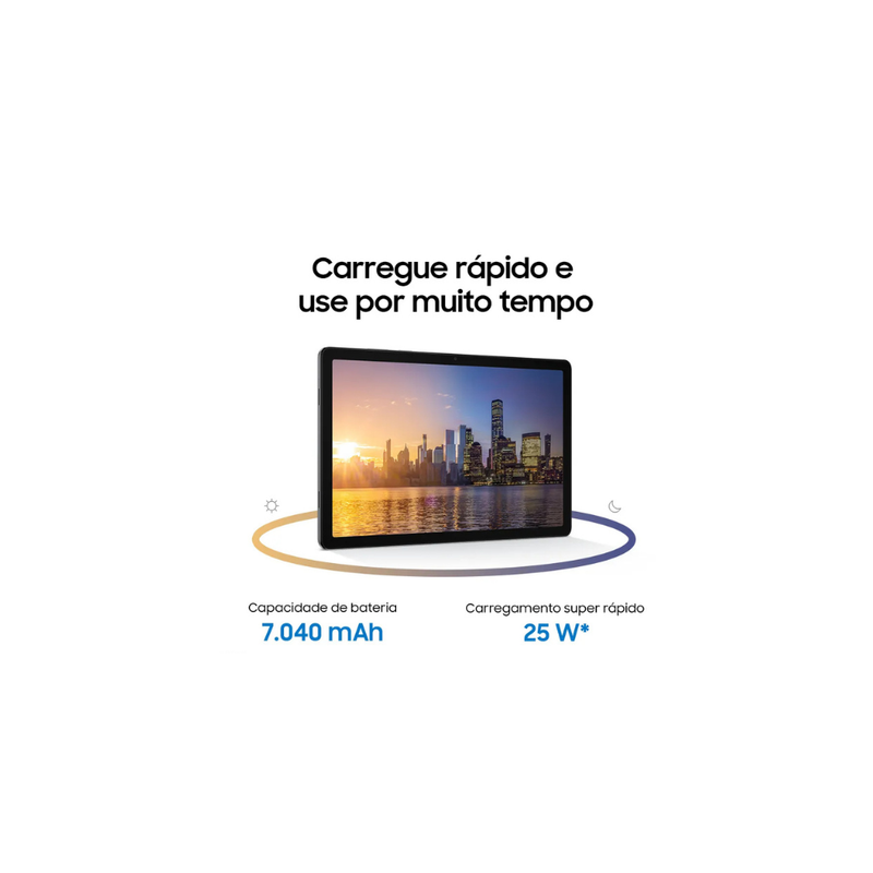 Tablet realizando multitarefa com várias janelas abertas