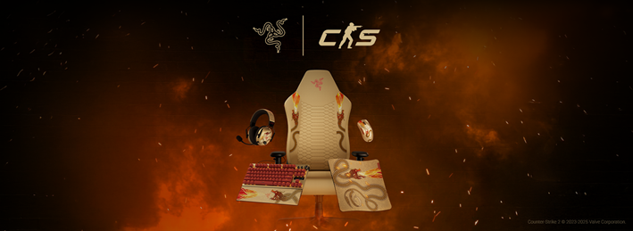 Razer invoca la Dragon Lore: llega la colección Counter-Strike 2