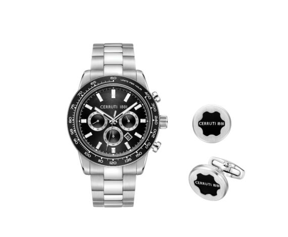 CERRUTI 1881 MEN'S WATCH+CUFFLINKS SET XCIWGI0028301-WC view 2