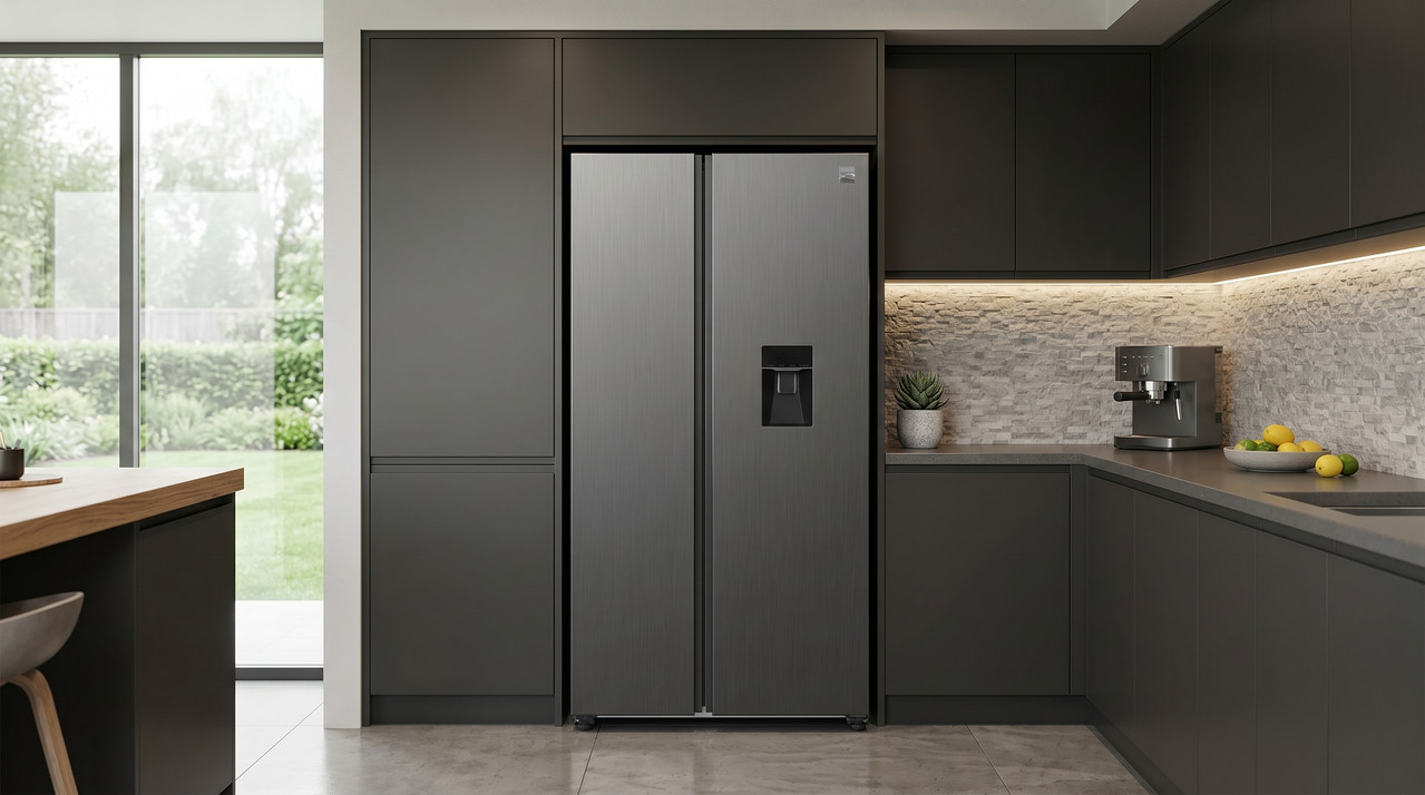 Nevera Kenmore 21 Pies Cúbicos Side by Side con Dispensador