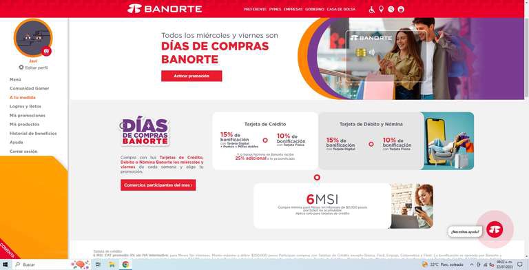 Días de compra Banorte: Comercios participantes 
