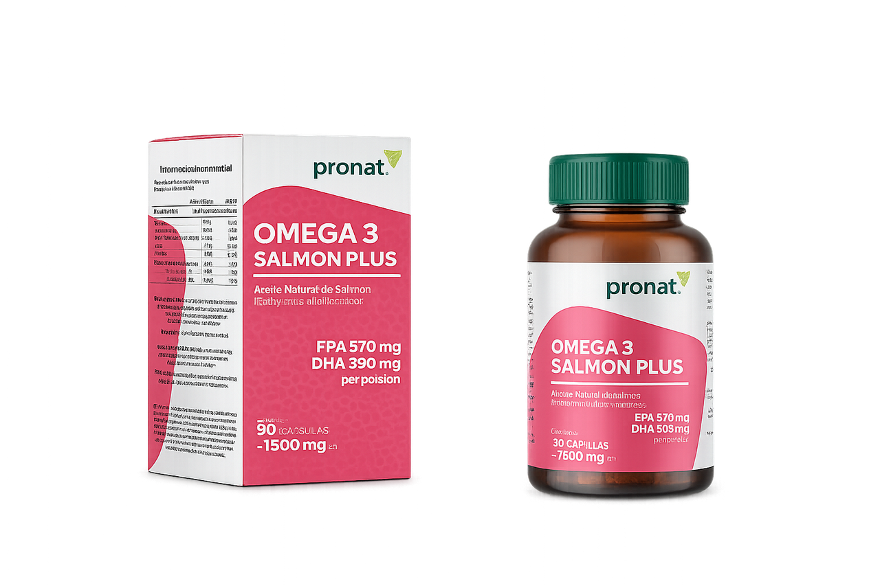 Salmón Plus Omega 3 90 cápsulas