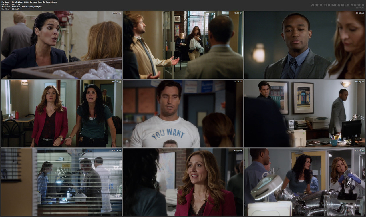 Rizzoli & Isles S03E05 Throwing Down the Gauntlet.mkv