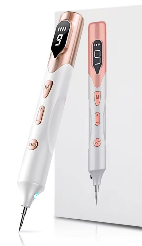 Professional 9-Level Skin Tag & Spot Remover Pen - USB Rechargeable - Gold
