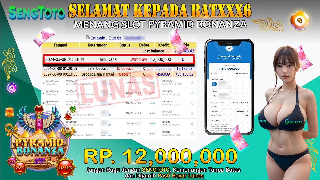 BUKTI PEMBAYARAN SLOT PYRAMID BONANZA