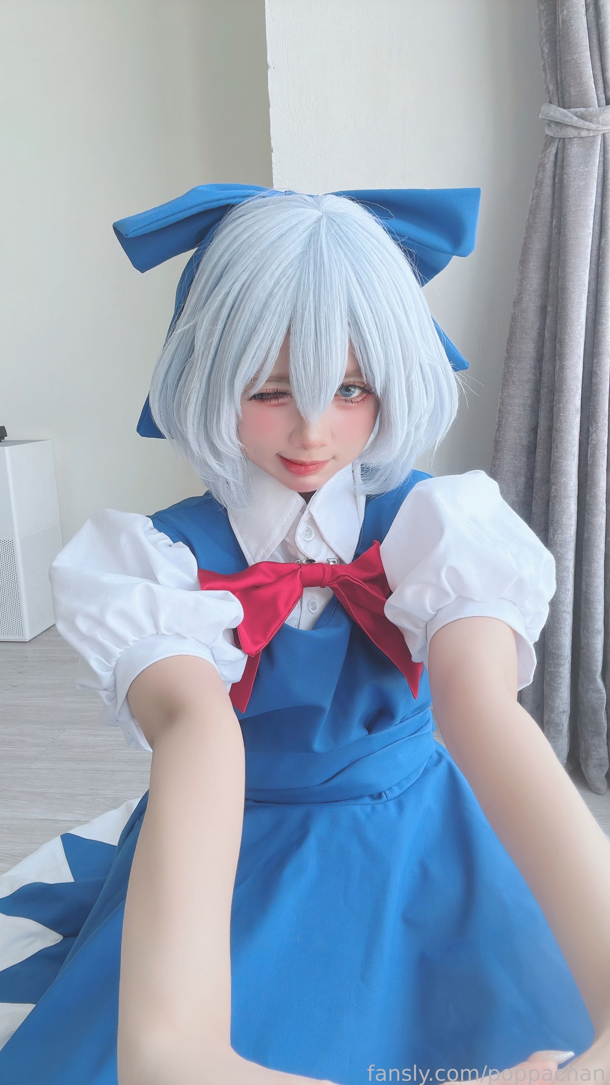 PoppaChan Cirno Cosplay (Touhou Project) – 30 Photos 182MB插图7