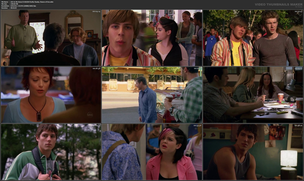 Life As We Know It S01E04 Partly Cloudy, Chance of Sex.mkv