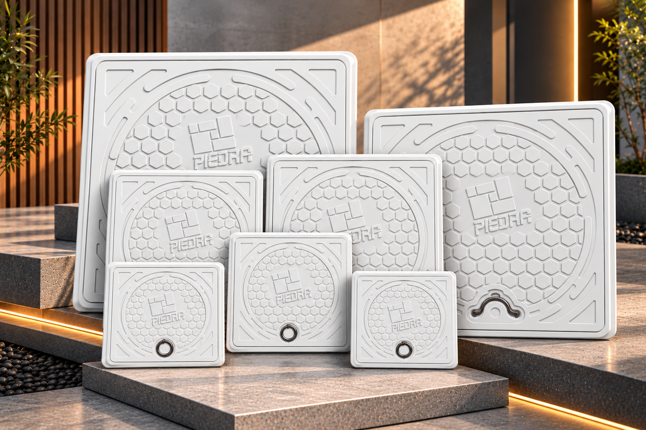 PIEDRA Covers in Warm Architectural Setting
