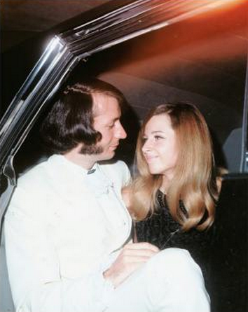 Michael Nesmith with Fiancée  