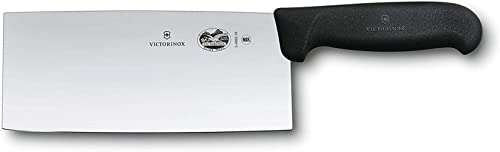 Amazon: Victorinox Cuchillo Chino para Chef, color Negro, 18 cm con cupon | Precio antes de pagar