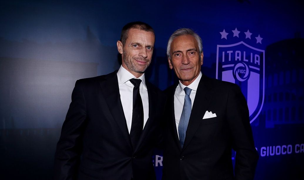ceferin uefa tradito gravina figc pena leggera juventus