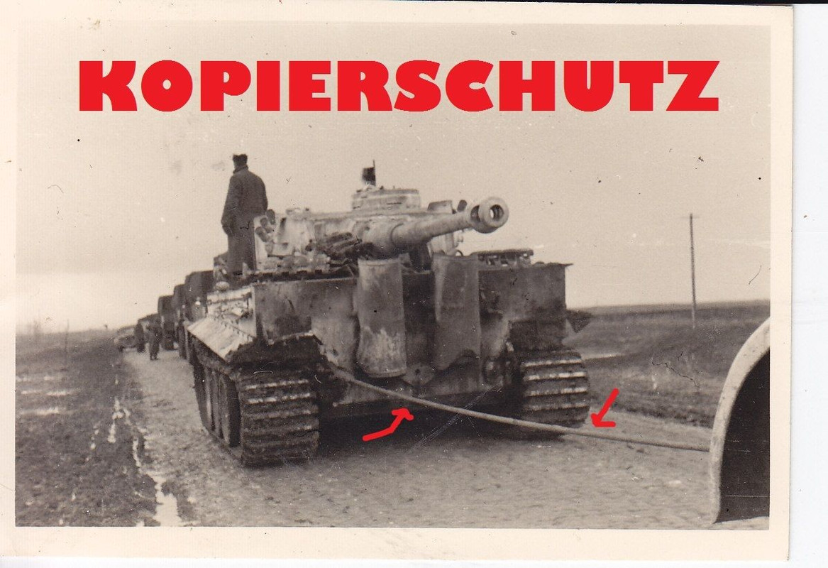 Panzerkampfwagen VI Tiger Panzer 1943 mit weiße 