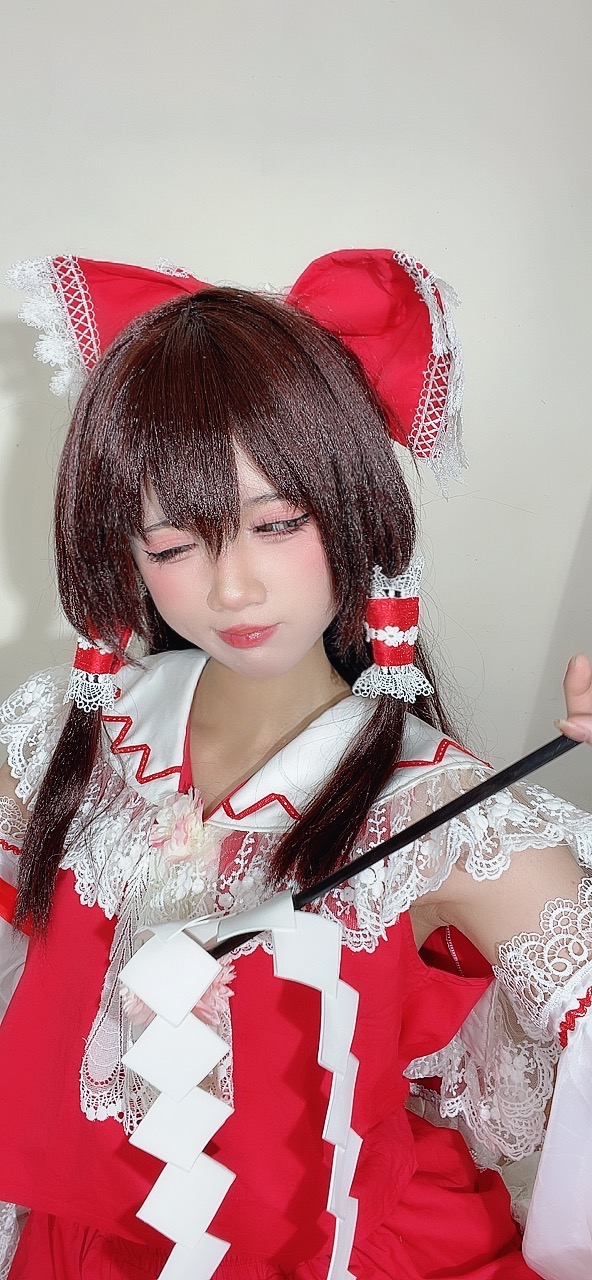 PoppaChan Reimu Hakurei Cosplay (Touhou Project) – 111 Photos 14 Videos 1.13GB插图8