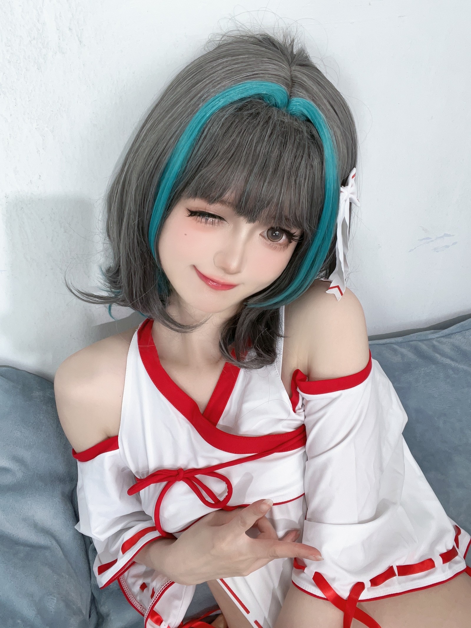 趴趴捣蛋陌 柴郡 Cosplay 写真合集｜高人气角色 高清写真＋视频（91P＋1V｜739MB）插图4