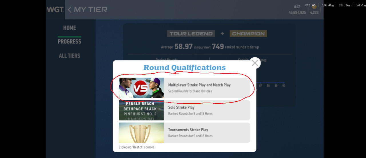 tier qualifications edit