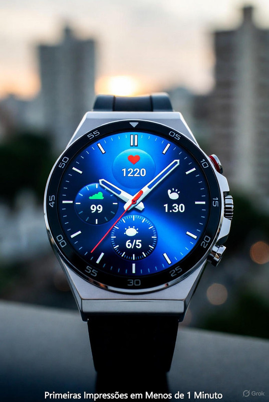 Huawei Watch GT6 Pro: Testamos o Relógio que Parece Joia, Mas Mede Seu Sono Como um Cientista