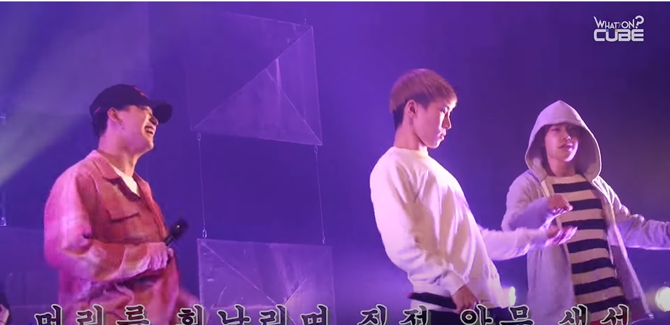 Eunkwang's rehearsal energy