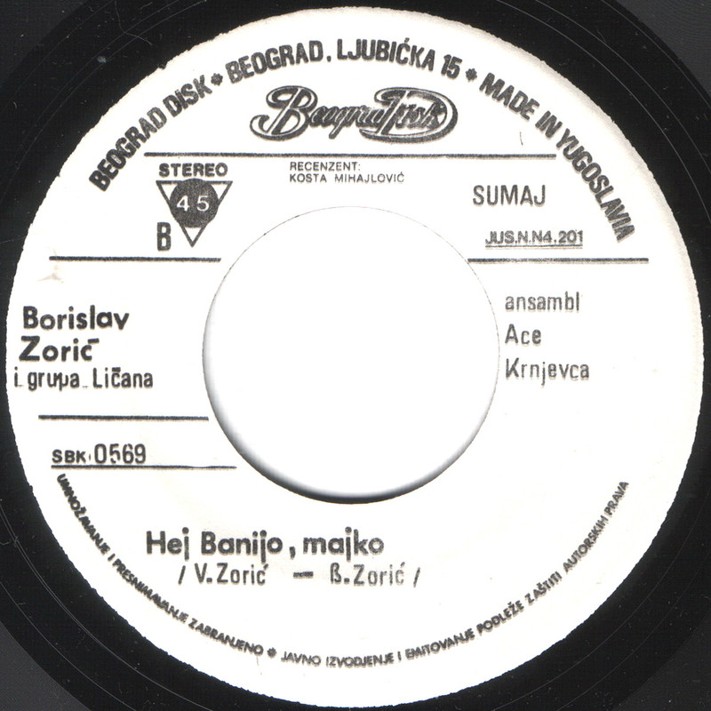 Borislav Zoric Licanin 1980 - 3 sB