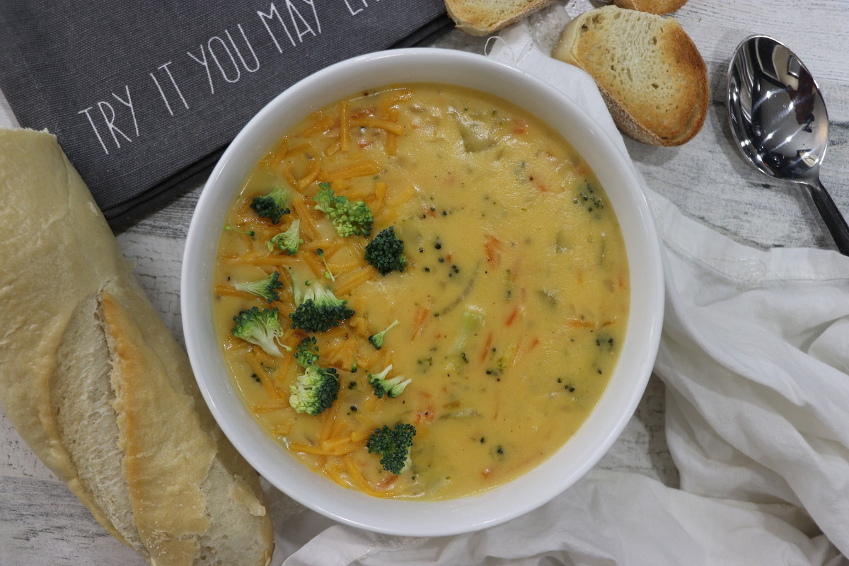 Potbelly Broccoli Cheddar Soup Vegetarian