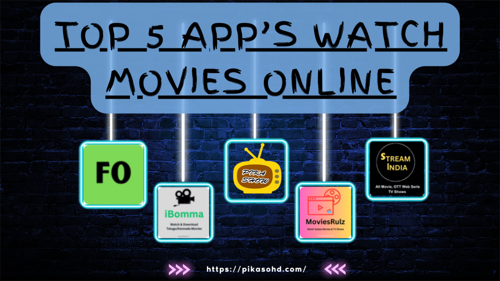 Top 5 Free applications to watch movies online