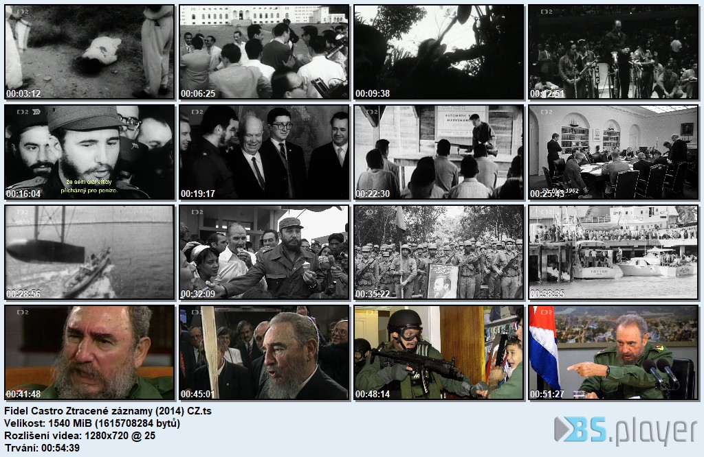 Fidel Castro: Ztracené záznamy / The Fidel Castro Tapes / CZ