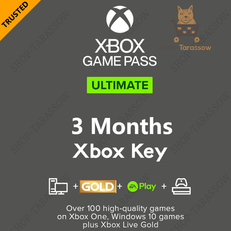 Xbox Game Pass Ultimate, 3 Month Membership