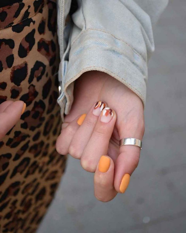 Модные дизайны ногтей для маникюра у девушек-подростков. Фото 2020