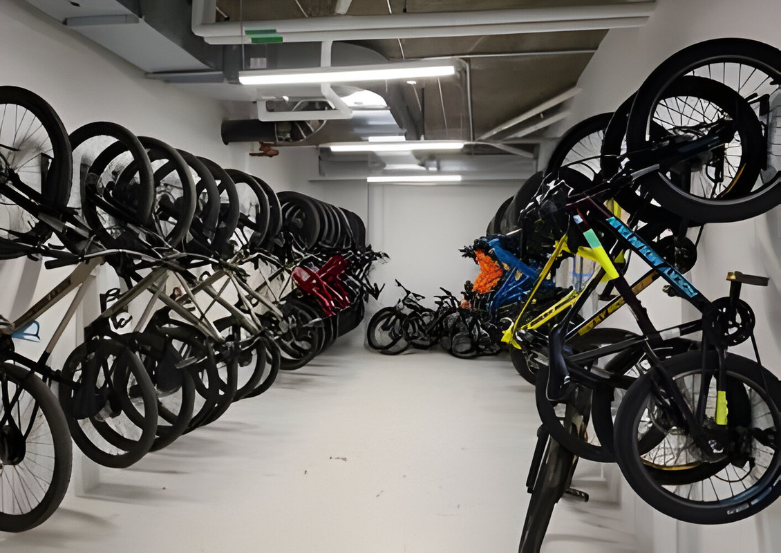 vertical bike wall mount