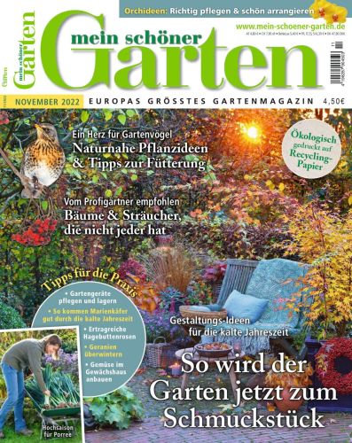 Cover: Mein schöner Garten Magazin No 11 November 2022