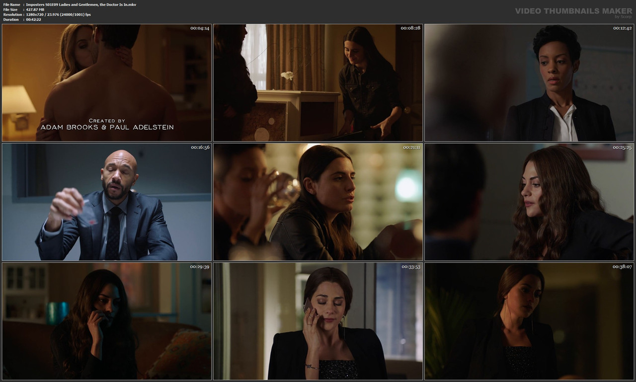 Imposters S01E09 Ladies and Gentlemen, the Doctor Is In.mkv