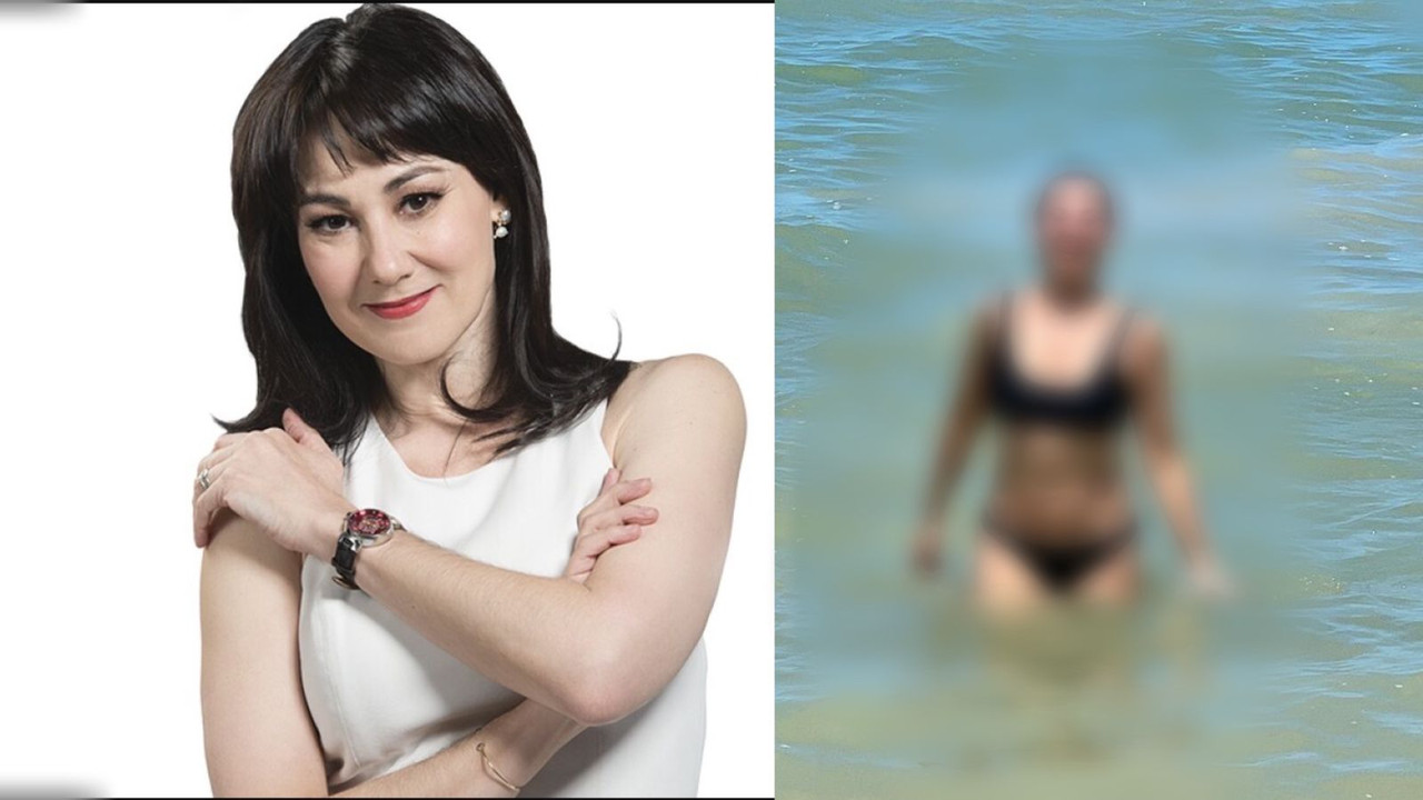 Mónica Garza en sexy bikini se olvida de la edad y presume su cuerpo