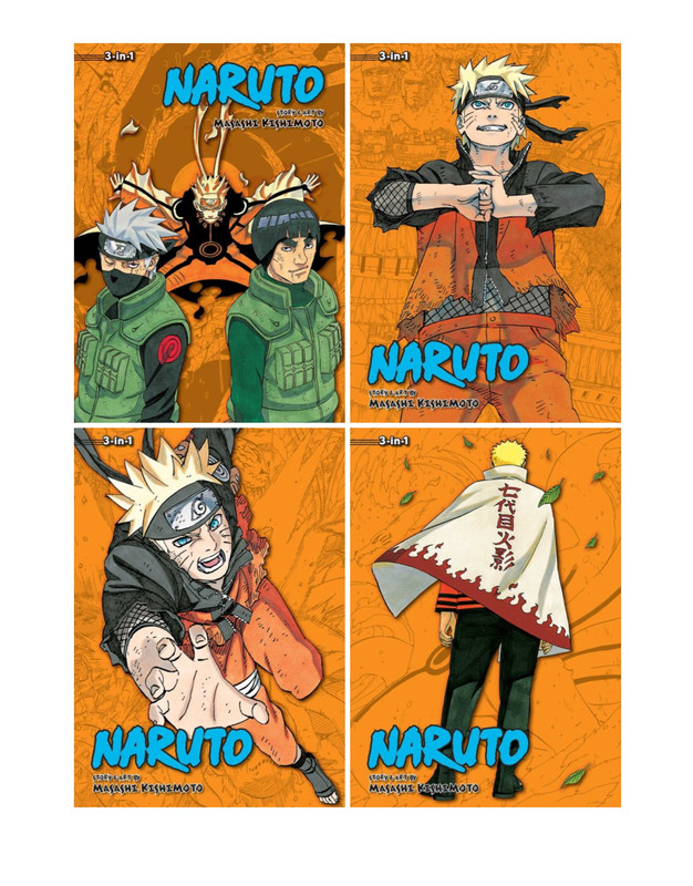 Pack Naruto 72 edições - Coleção Completa