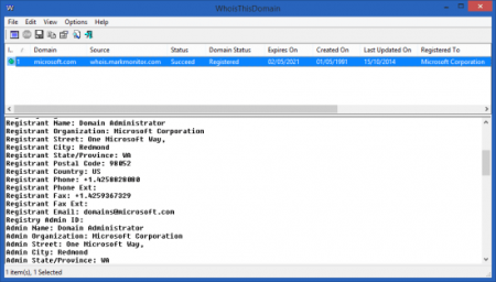 WhoisThisDomain 2.46 WhoisThisDomain 2.46