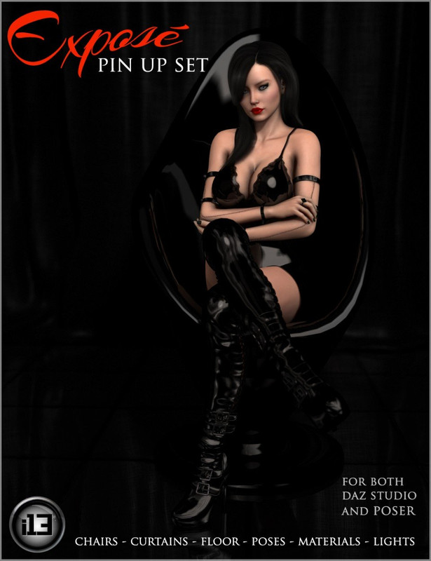 i13 Exposé Pin Up Set i13 Exposé Pin Up Set