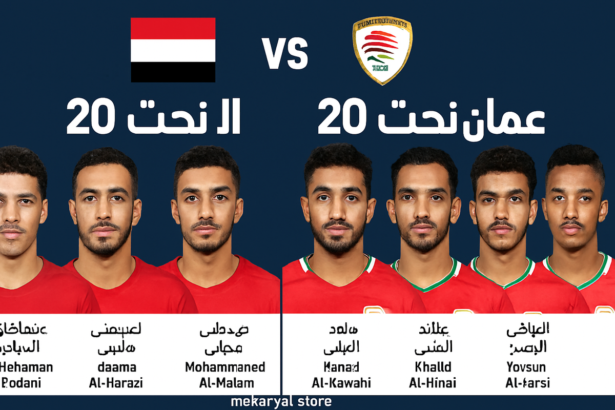 قمة نصف النهائي: عمان ضد اليمن