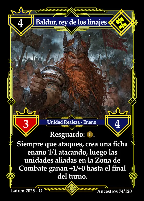 BALDUR, REY DE LOS LINAJES