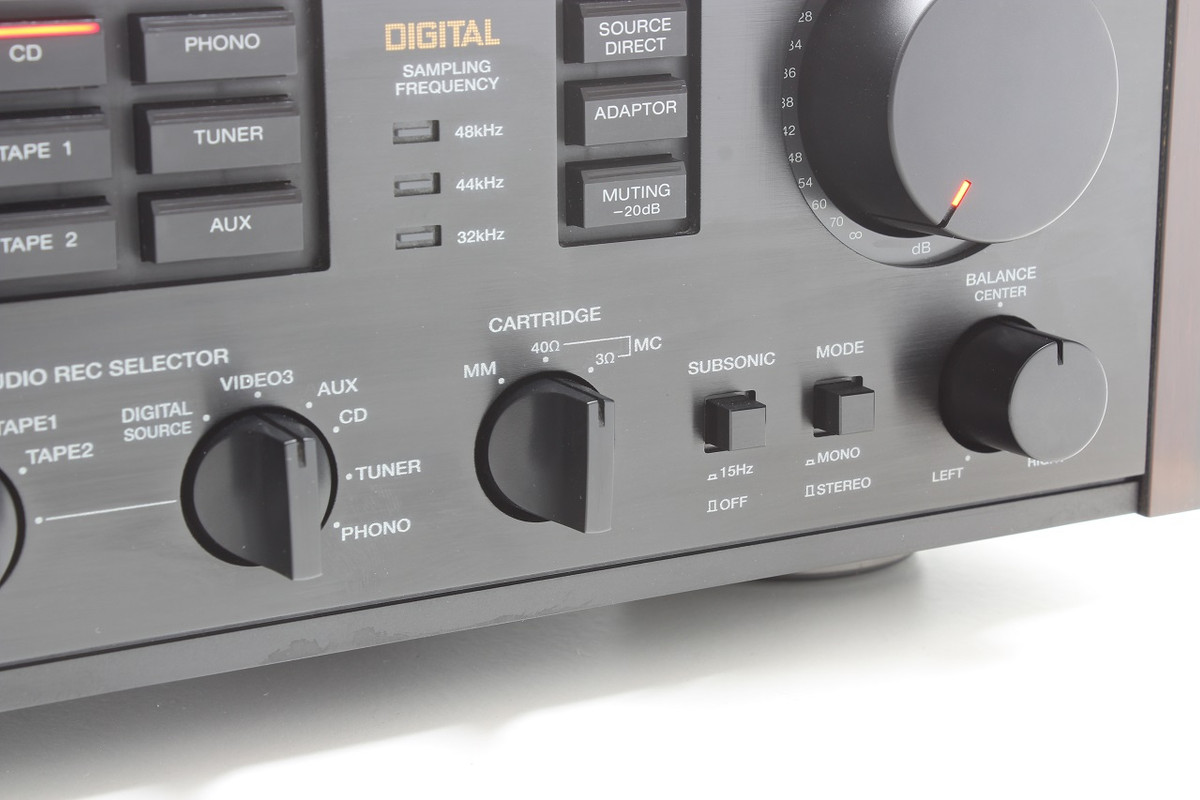 Sony TA-E77ESD Beschriftung 3