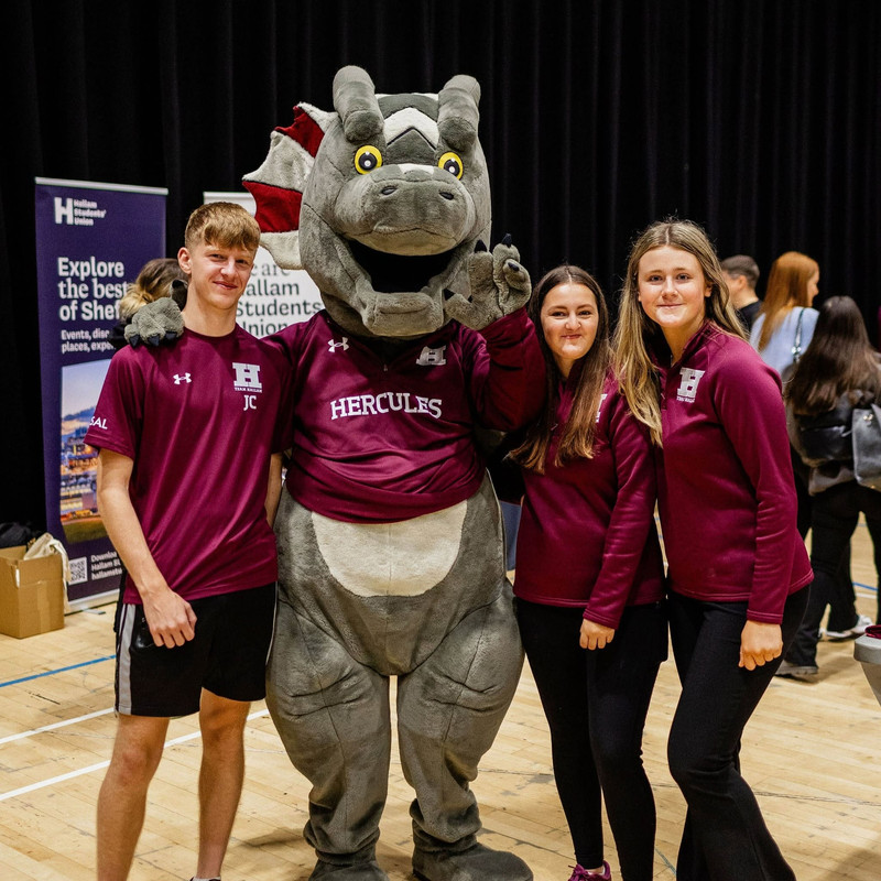 Students at Sheffield Hallam University