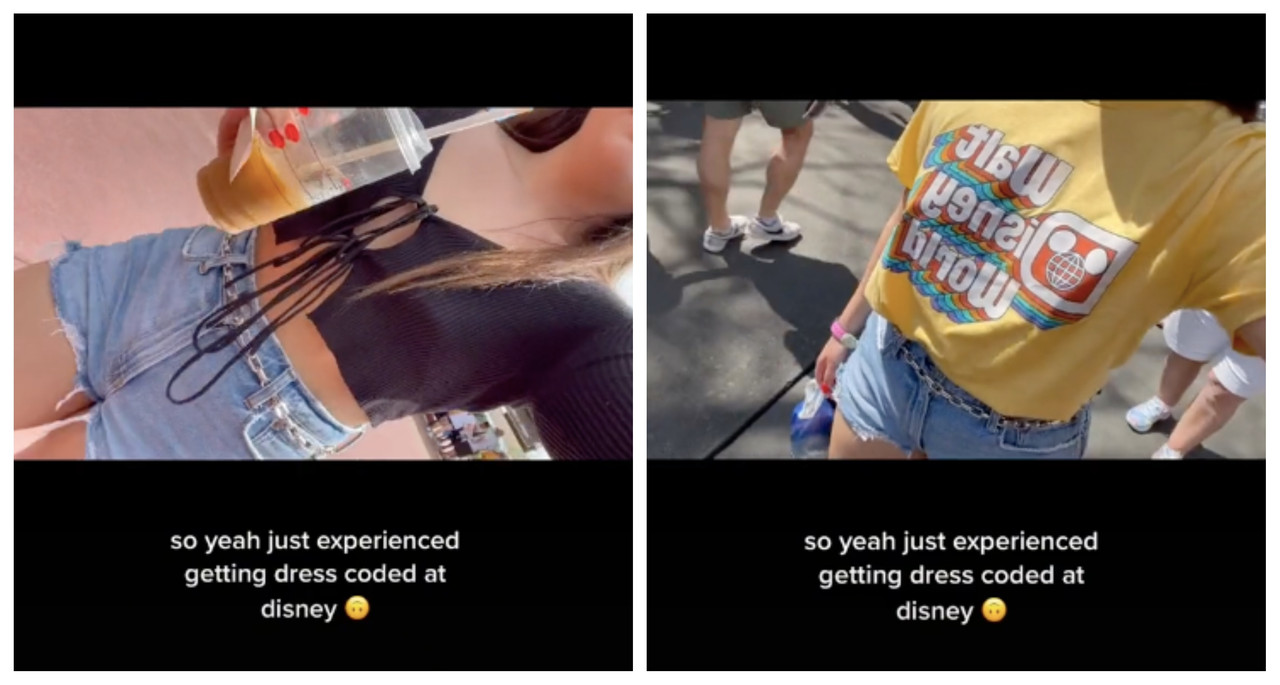 En Disney World una joven fue obligada a cambiarse de ropa por ser “inapropiada”