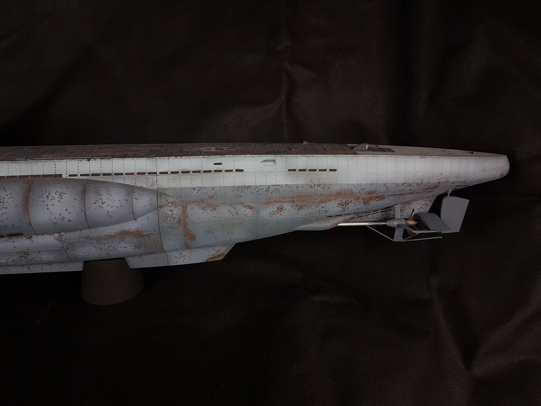 Built German U-Boat Type VIIC U-552 1/48 scale Trumpeter