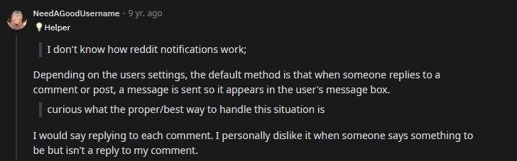 Reddit Respectfully Reddit desktop- How do I quote multiple and different sections of a ...