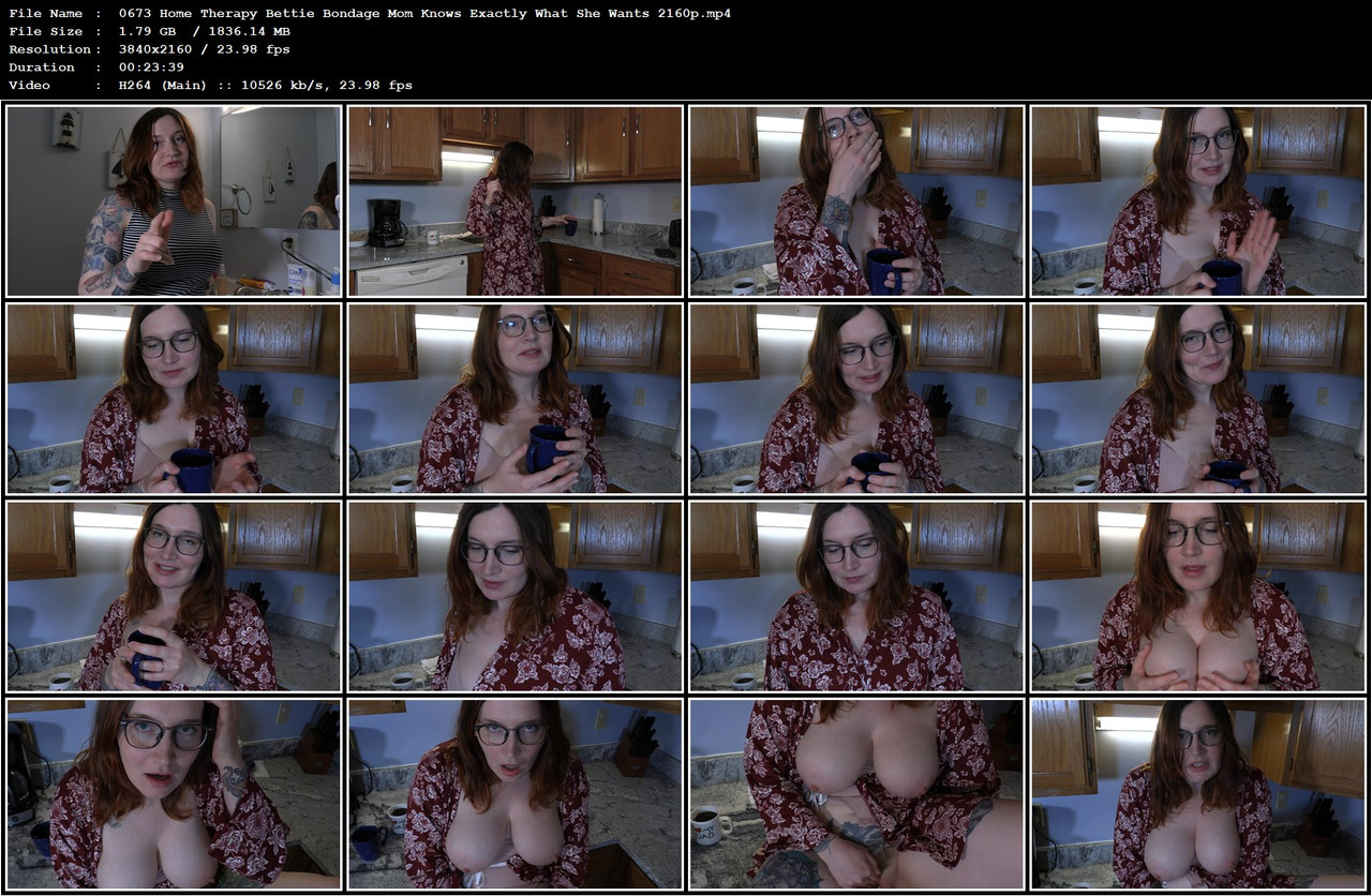 0673 Home Therapy Bettie Bondage Mom Knows Exactly What She Wants 2160p mp4