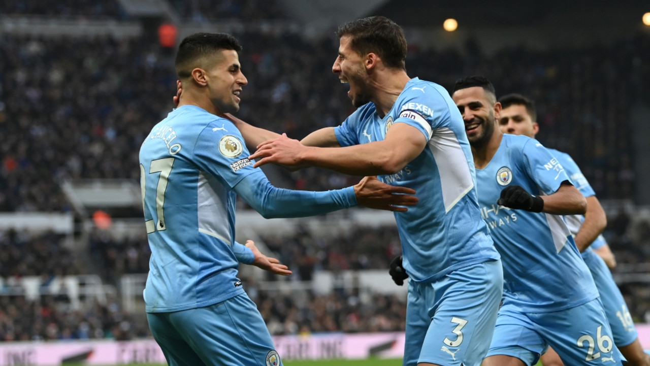 Manchester City goleó al Newcastle, sumó otra victoria en la Premier League